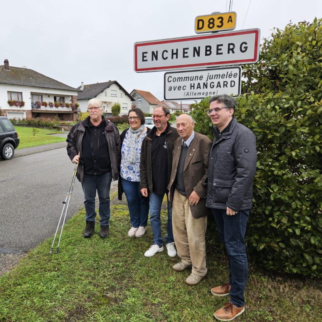 55 Jahre Partnerschaft Enchenberg- Hangard wurde in Enchenberg groß gefeiert