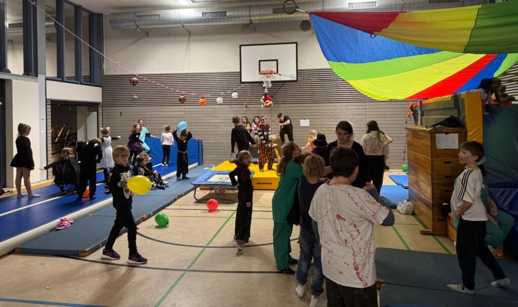 Halloween-Party war für die Kinder ein Riesen-Spaß